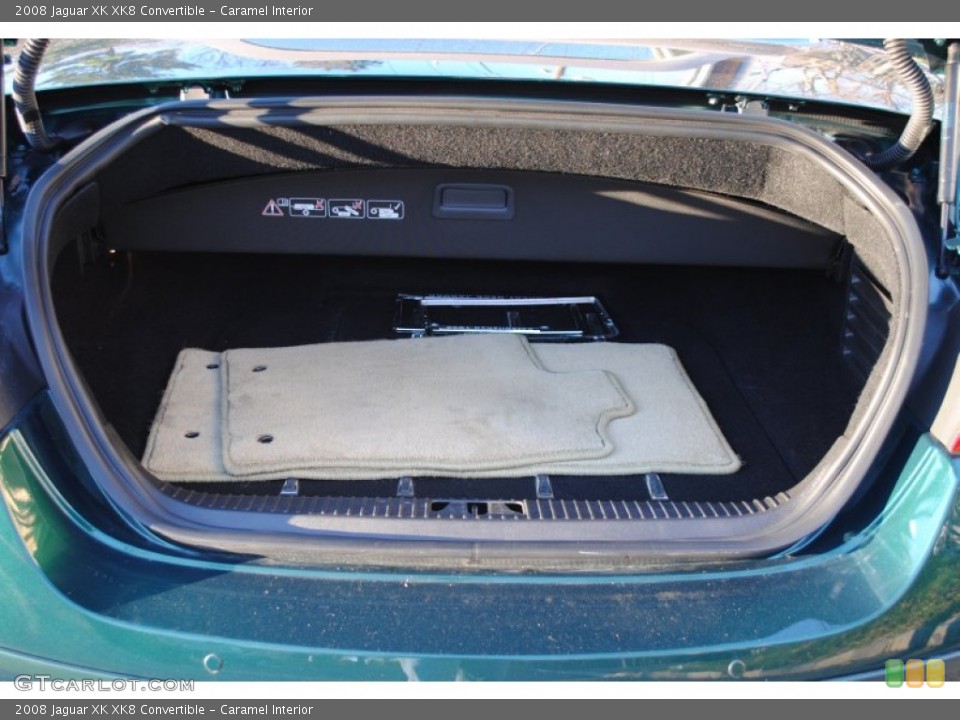 Caramel Interior Trunk for the 2008 Jaguar XK XK8 Convertible #57273436