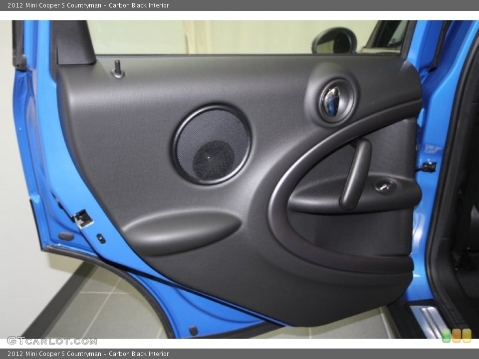 Carbon Black Interior Door Panel for the 2012 Mini Cooper S Countryman #57273564