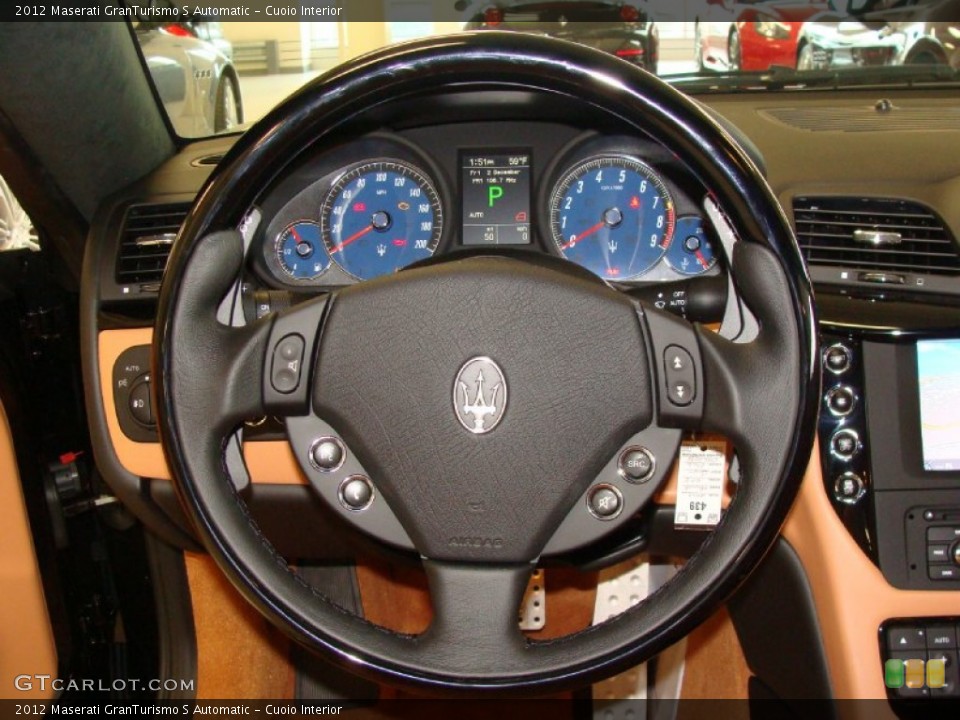 Cuoio Interior Steering Wheel for the 2012 Maserati GranTurismo S Automatic #57273822
