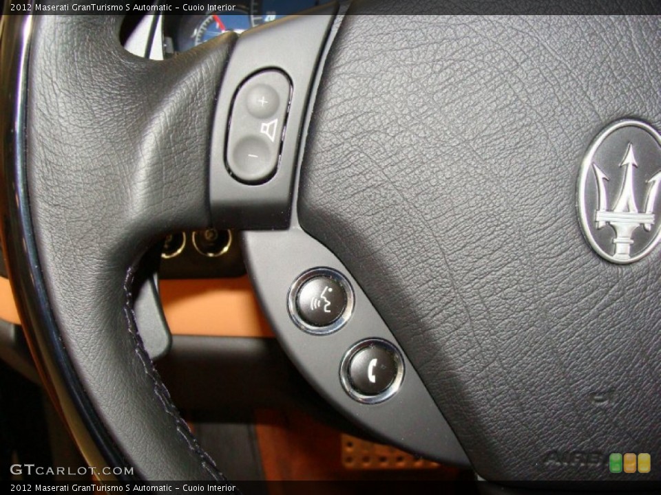 Cuoio Interior Controls for the 2012 Maserati GranTurismo S Automatic #57273826