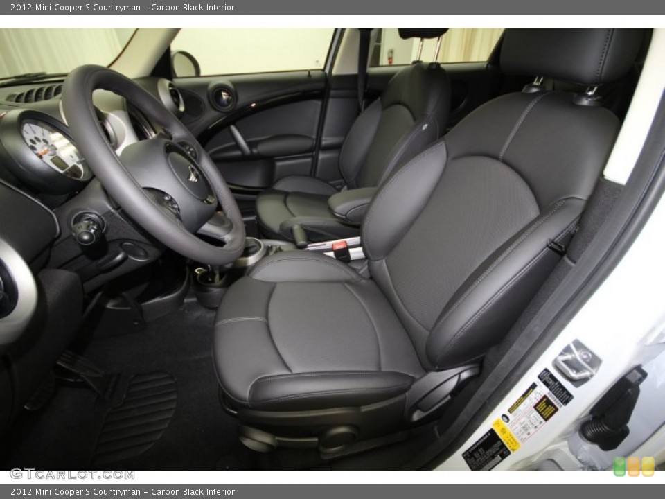 Carbon Black Interior Photo for the 2012 Mini Cooper S Countryman #57274150