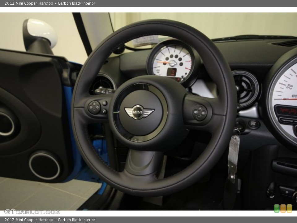 Carbon Black Interior Steering Wheel for the 2012 Mini Cooper Hardtop #57274895
