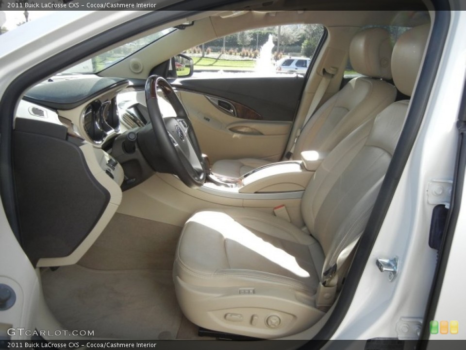 Cocoa/Cashmere Interior Photo for the 2011 Buick LaCrosse CXS #57276890