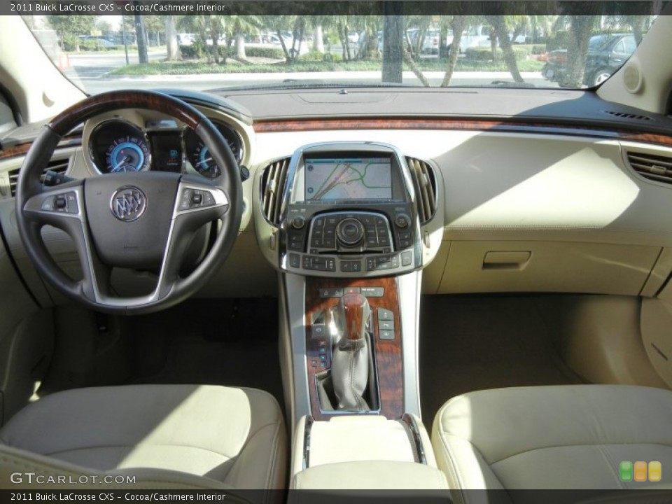 Cocoa/Cashmere Interior Dashboard for the 2011 Buick LaCrosse CXS #57276972