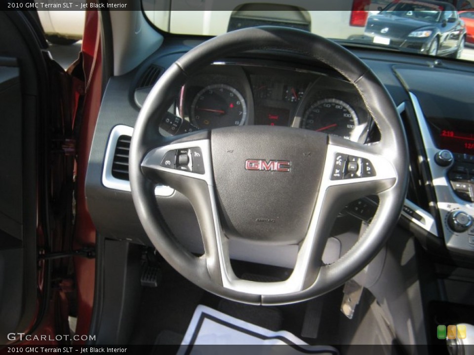 Jet Black Interior Steering Wheel for the 2010 GMC Terrain SLT #57279648