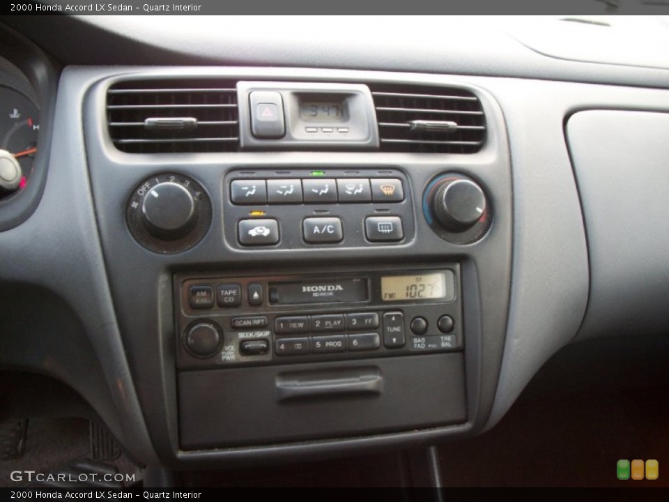 Quartz Interior Controls for the 2000 Honda Accord LX Sedan #57281391