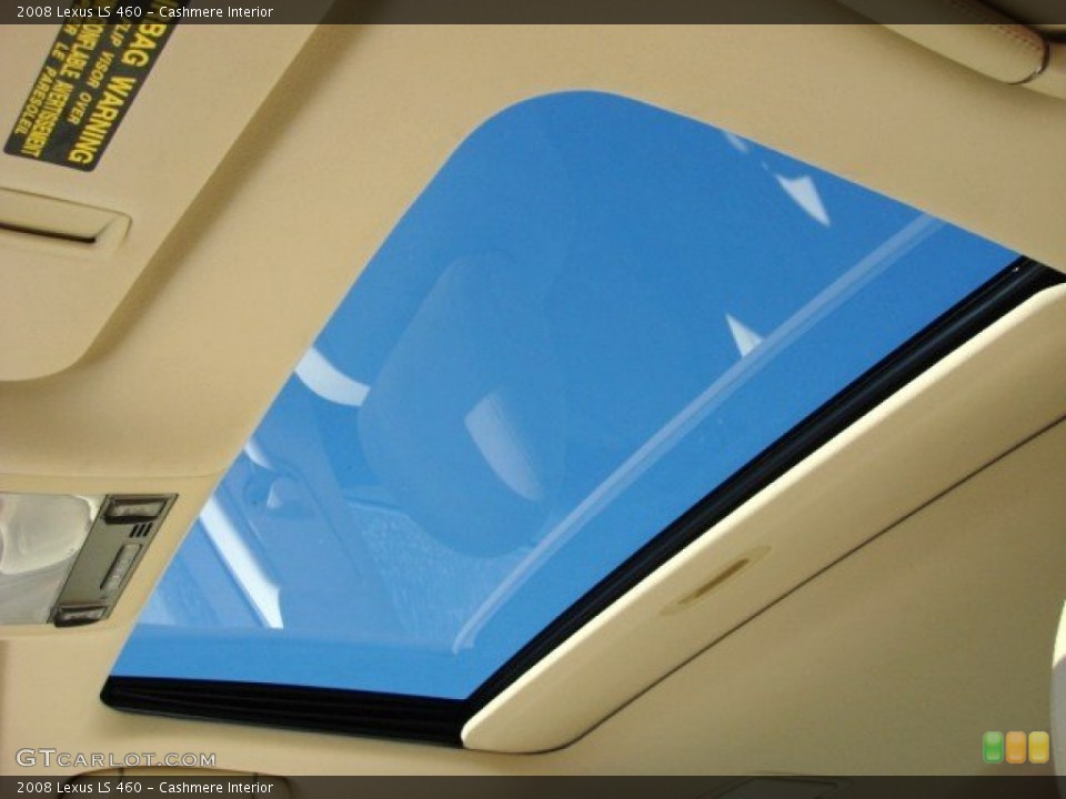 Cashmere Interior Sunroof for the 2008 Lexus LS 460 #57282757