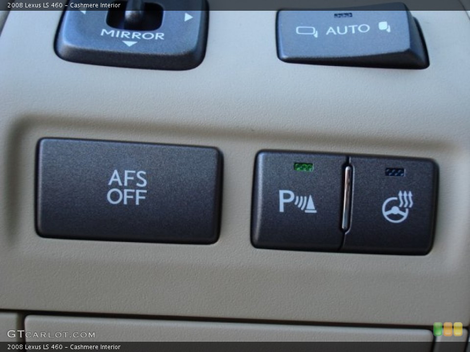 Cashmere Interior Controls for the 2008 Lexus LS 460 #57282841