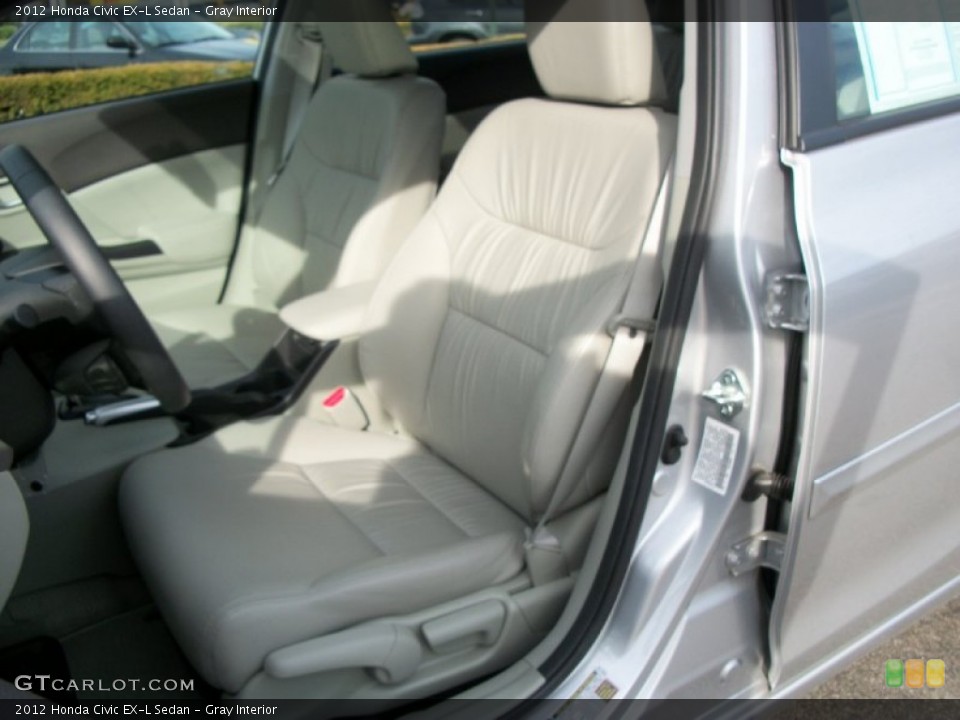 Gray Interior Photo for the 2012 Honda Civic EX-L Sedan #57284142