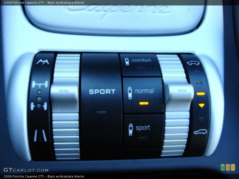 Black w/Alcantara Interior Controls for the 2009 Porsche Cayenne GTS #57284283