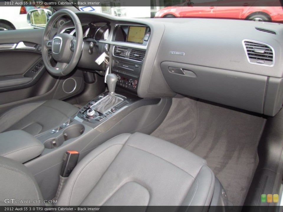 Black Interior Dashboard for the 2012 Audi S5 3.0 TFSI quattro Cabriolet #57284293