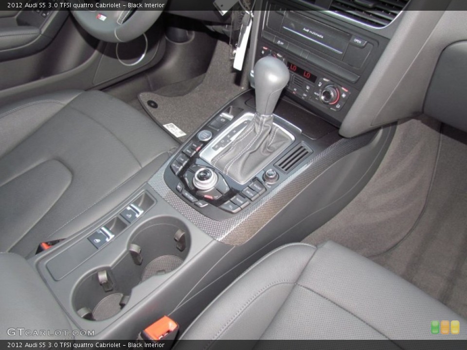 Black Interior Transmission for the 2012 Audi S5 3.0 TFSI quattro Cabriolet #57284299