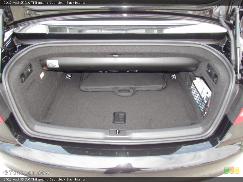 Black Interior Trunk for the 2012 Audi S5 3.0 TFSI quattro Cabriolet #57284324