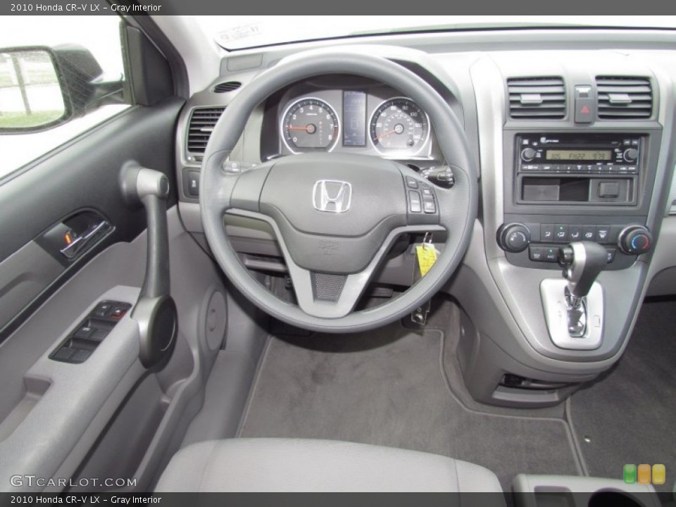 Gray Interior Dashboard for the 2010 Honda CR-V LX #57284694