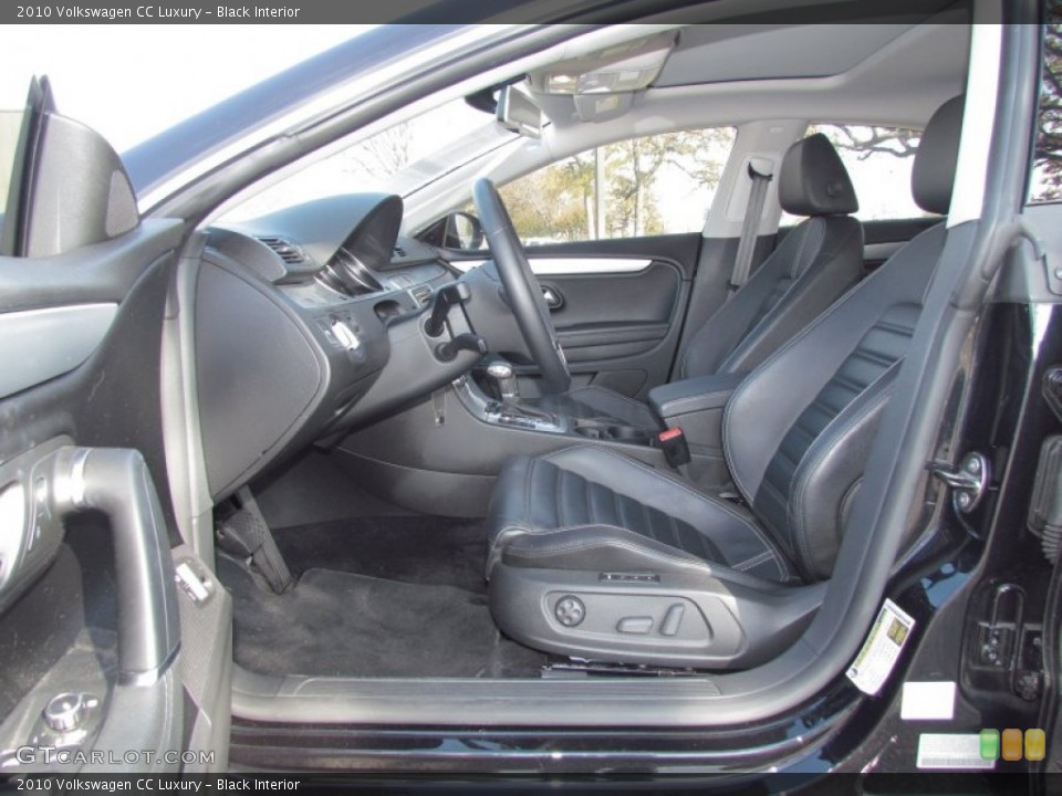Black Interior Photo for the 2010 Volkswagen CC Luxury #57285198