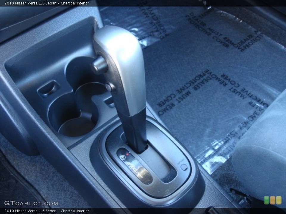 Charcoal Interior Transmission for the 2010 Nissan Versa 1.6 Sedan #57285588