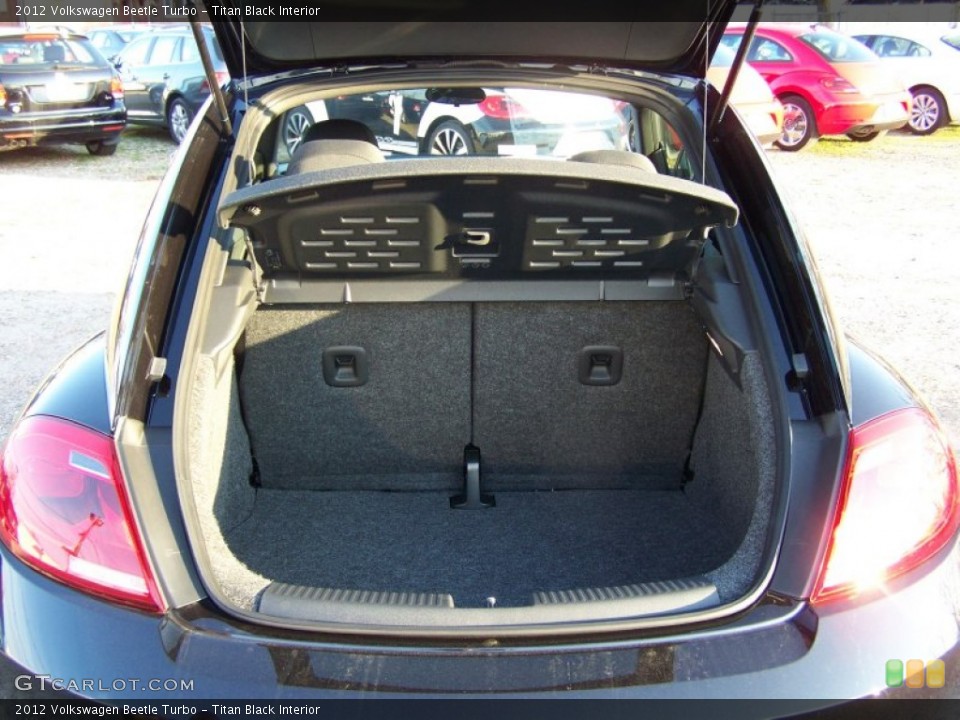 Titan Black Interior Trunk for the 2012 Volkswagen Beetle Turbo #57286023