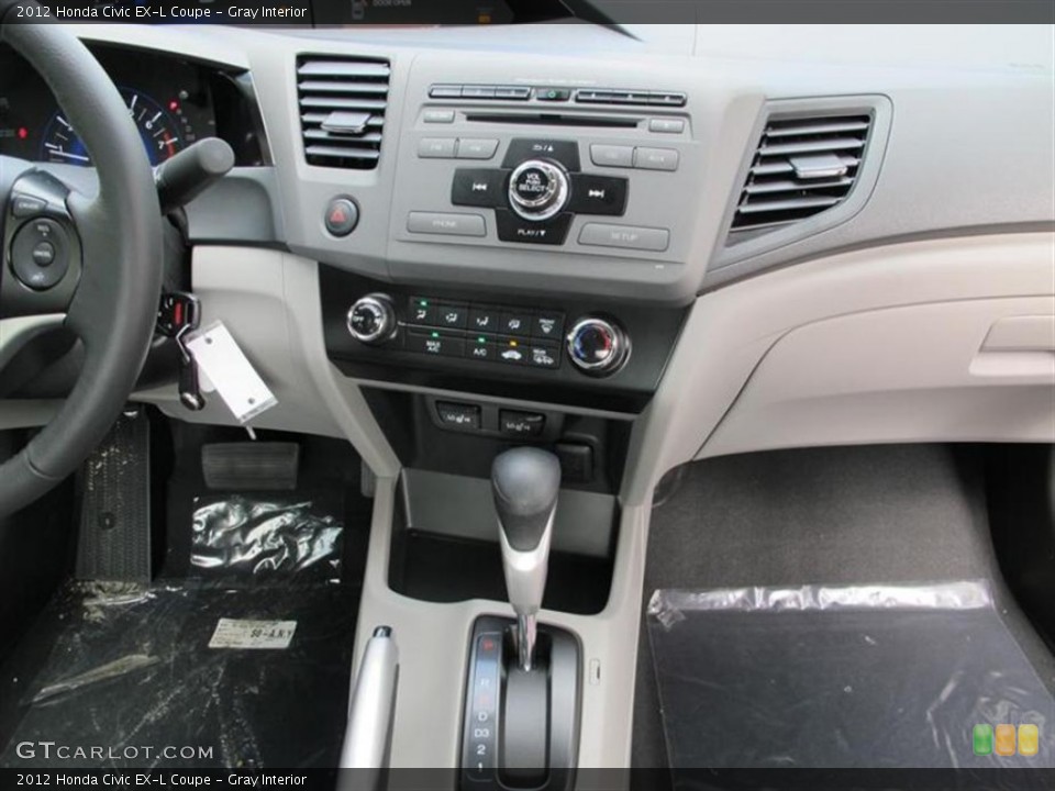 Gray Interior Dashboard for the 2012 Honda Civic EX-L Coupe #57289245