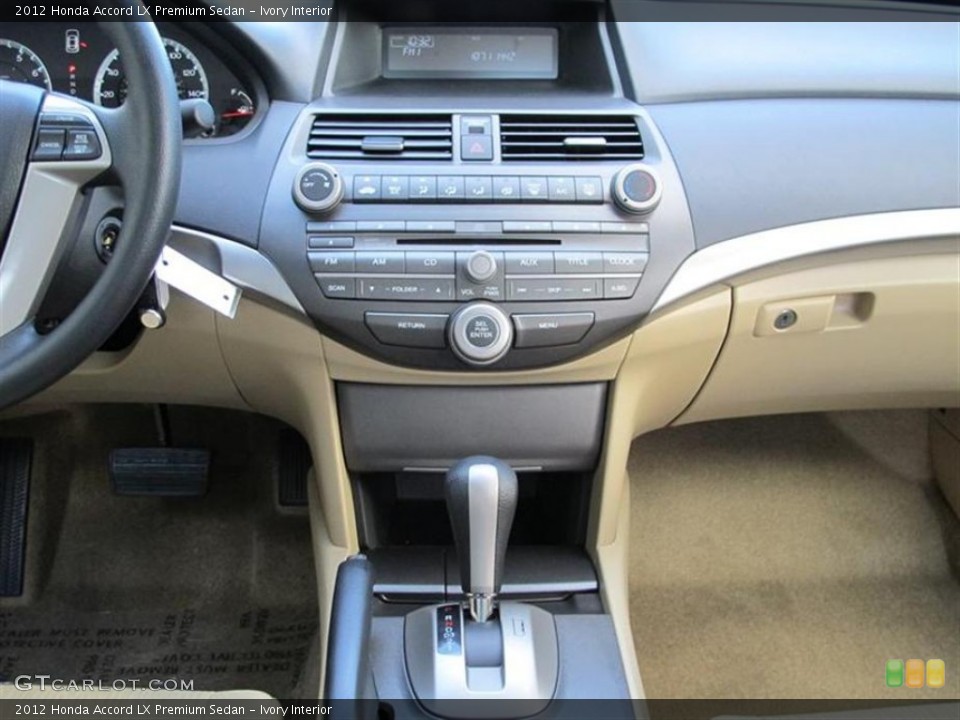 Ivory Interior Controls for the 2012 Honda Accord LX Premium Sedan #57290186