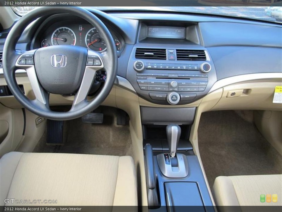 Ivory Interior Dashboard for the 2012 Honda Accord LX Sedan #57290352