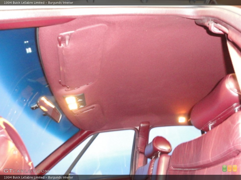 Burgundy Interior Photo for the 1994 Buick LeSabre Limited #57290853