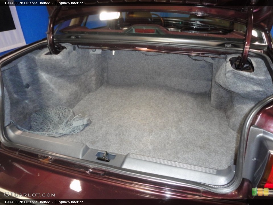 Burgundy Interior Trunk for the 1994 Buick LeSabre Limited #57290901