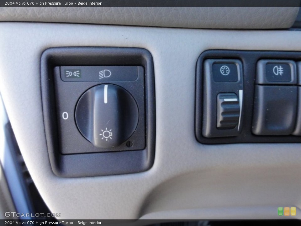 Beige Interior Controls for the 2004 Volvo C70 High Pressure Turbo #57294303