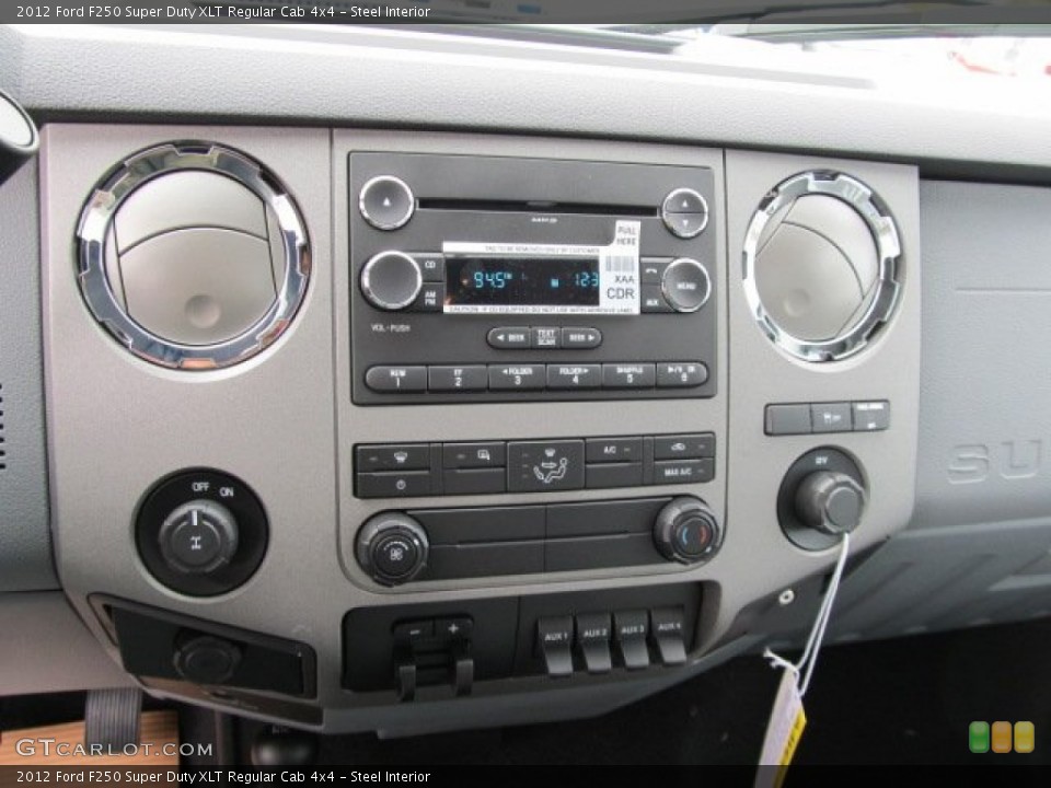 Steel Interior Controls for the 2012 Ford F250 Super Duty XLT Regular Cab 4x4 #57297813