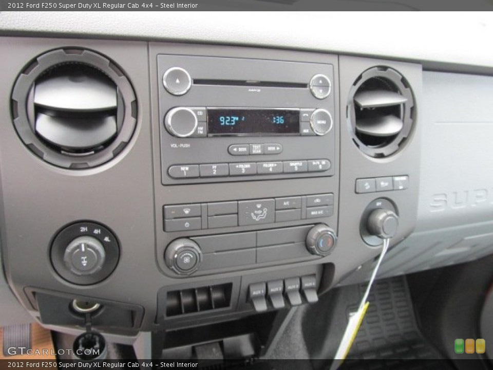 Steel Interior Controls for the 2012 Ford F250 Super Duty XL Regular Cab 4x4 #57298023