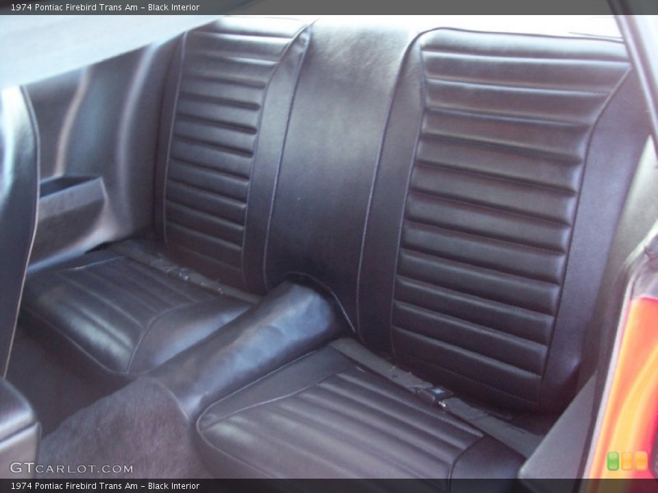 Black Interior Photo for the 1974 Pontiac Firebird Trans Am #57298065