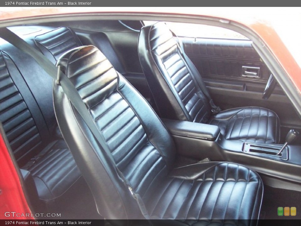 Black Interior Photo for the 1974 Pontiac Firebird Trans Am #57298080