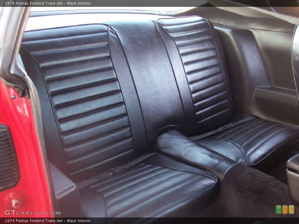 Black Interior Photo for the 1974 Pontiac Firebird Trans Am #57298116