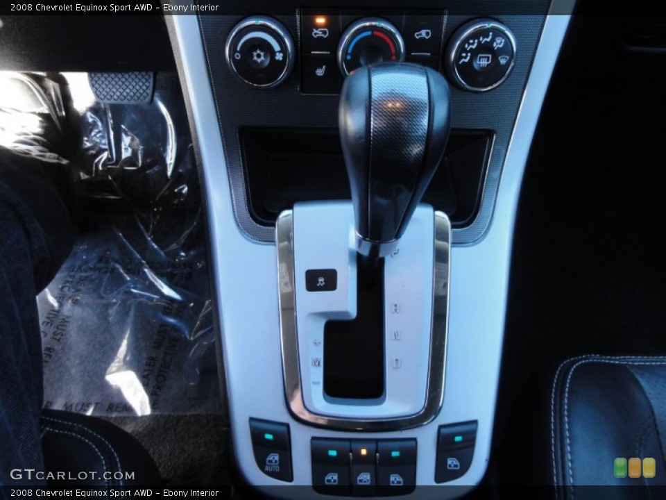 Ebony Interior Transmission for the 2008 Chevrolet Equinox Sport AWD #57300309