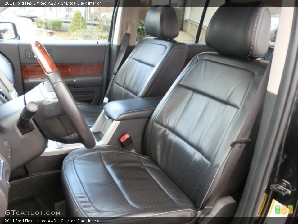 Charcoal Black Interior Photo for the 2011 Ford Flex Limited AWD #57301068