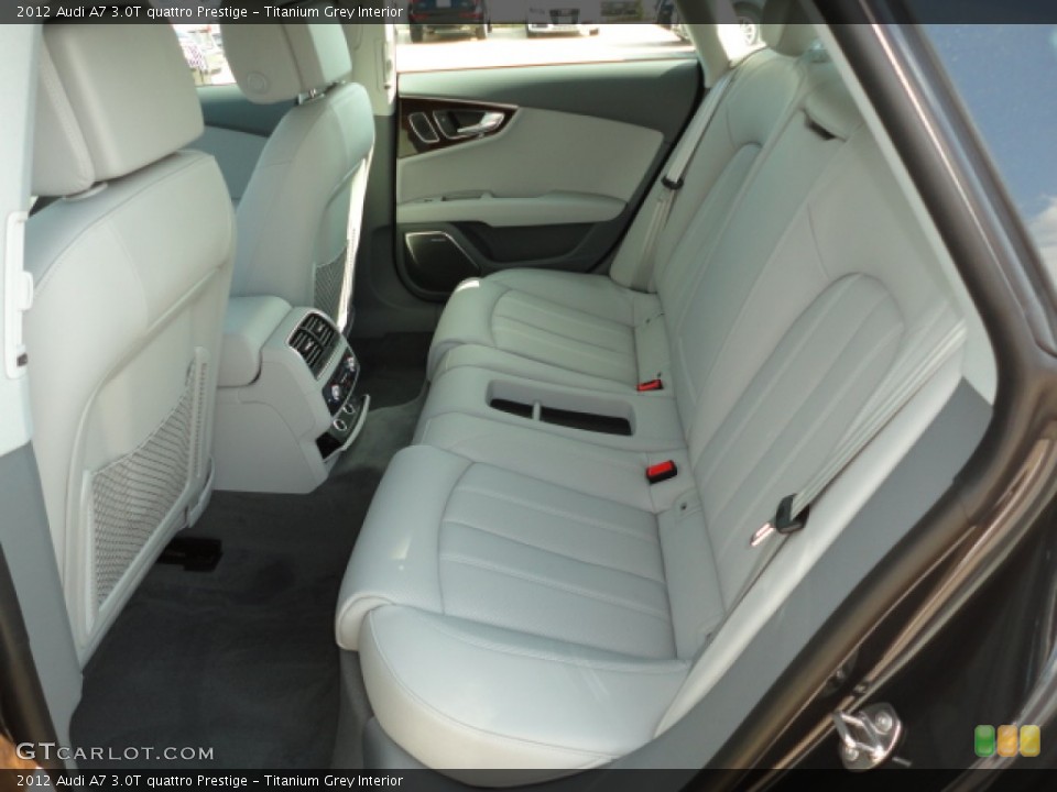 Titanium Grey Interior Photo for the 2012 Audi A7 3.0T quattro Prestige #57303765