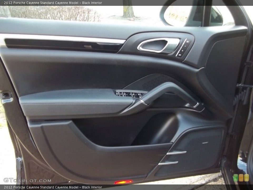 Black Interior Door Panel for the 2012 Porsche Cayenne  #57304698