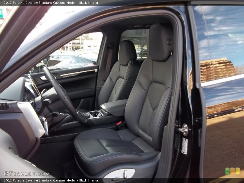 Black Interior Photo for the 2012 Porsche Cayenne  #57304713