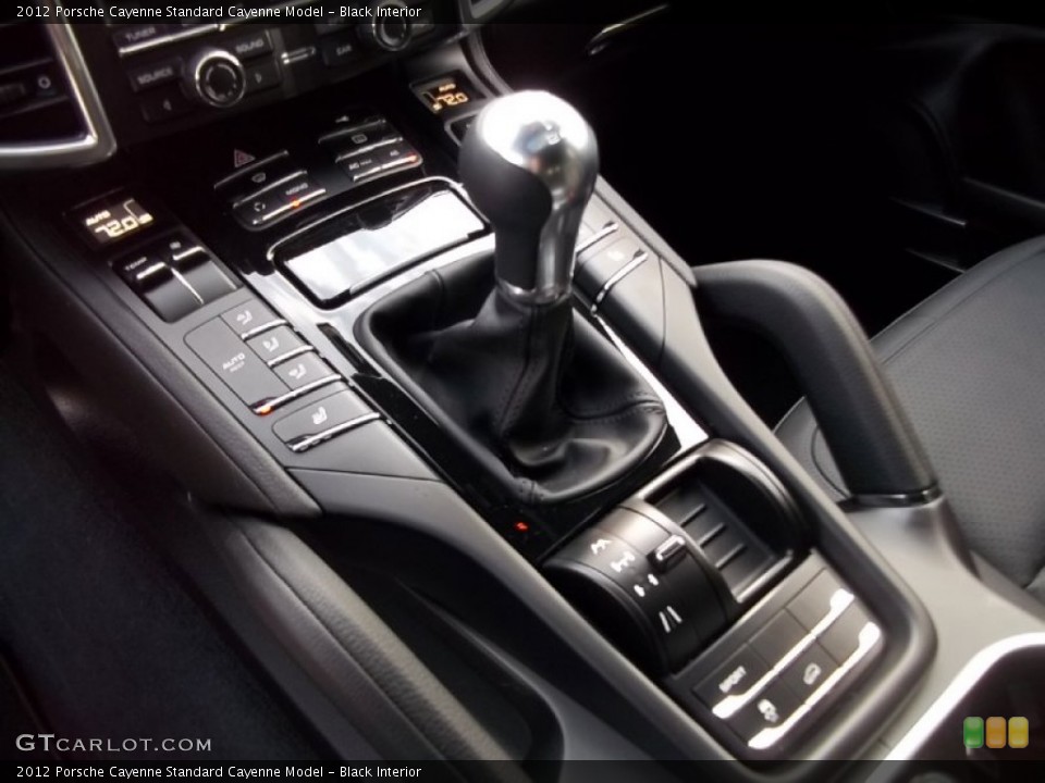 Black Interior Transmission for the 2012 Porsche Cayenne  #57304737