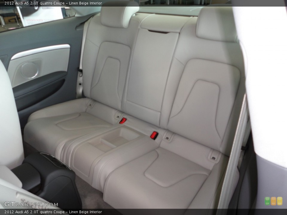 Linen Beige Interior Photo for the 2012 Audi A5 2.0T quattro Coupe #57304860