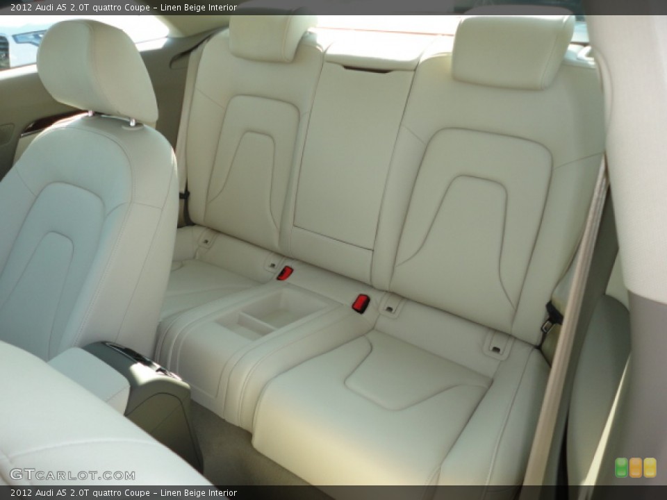 Linen Beige 2012 Audi A5 Interiors