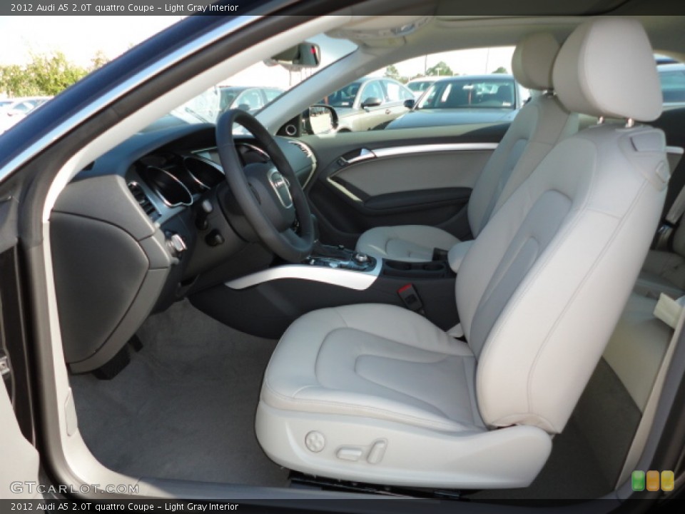 Light Gray Interior Photo for the 2012 Audi A5 2.0T quattro Coupe #57305009