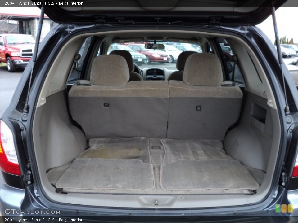 Beige Interior Trunk for the 2004 Hyundai Santa Fe GLS #57308013