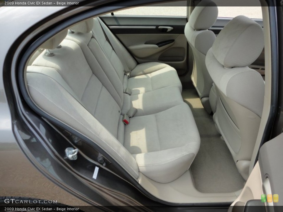 Beige Interior Photo for the 2009 Honda Civic EX Sedan #57309153