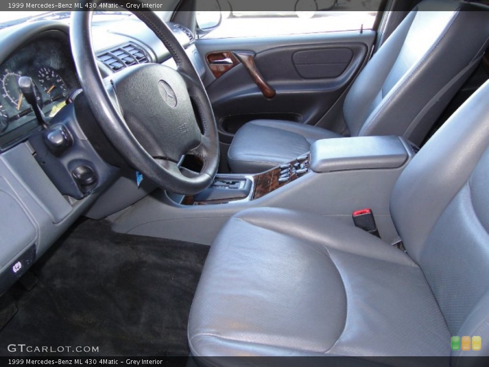 Grey 1999 Mercedes-Benz ML Interiors