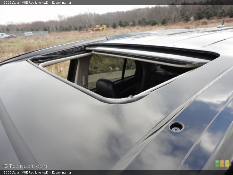 Ebony Interior Sunroof for the 2006 Saturn VUE Red Line AWD #57314767