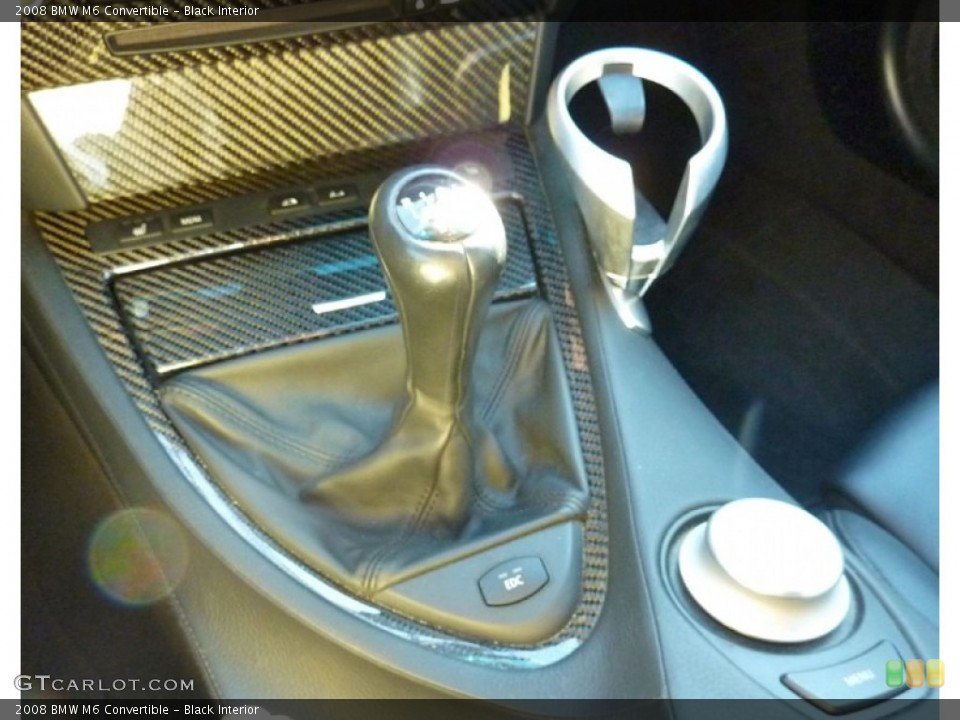 Black Interior Transmission for the 2008 BMW M6 Convertible #57317374
