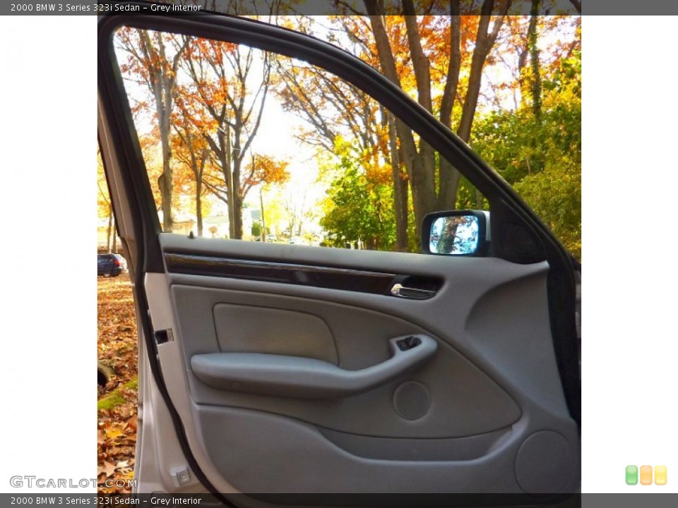 Grey Interior Door Panel for the 2000 BMW 3 Series 323i Sedan #57317872