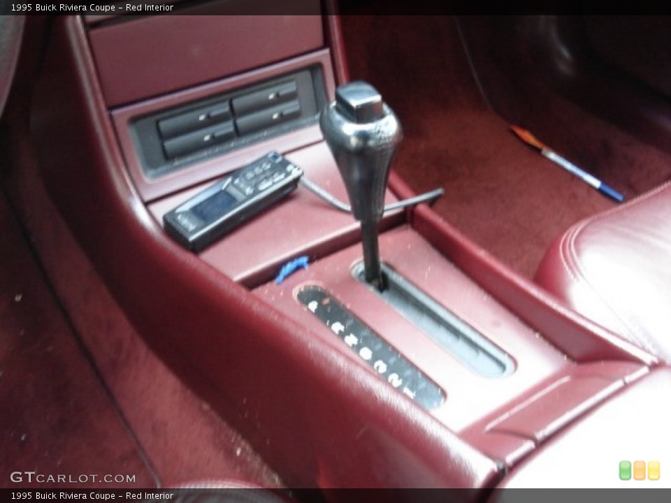 Red Interior Transmission for the 1995 Buick Riviera Coupe #57319593