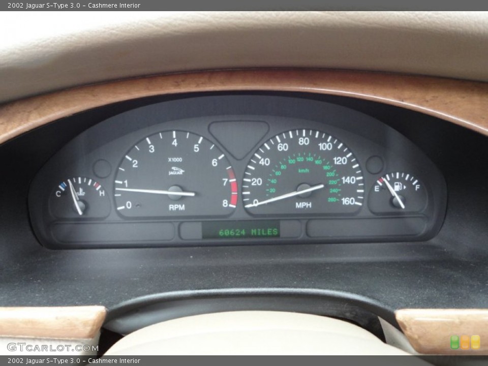 Cashmere Interior Gauges for the 2002 Jaguar S-Type 3.0 #57320748