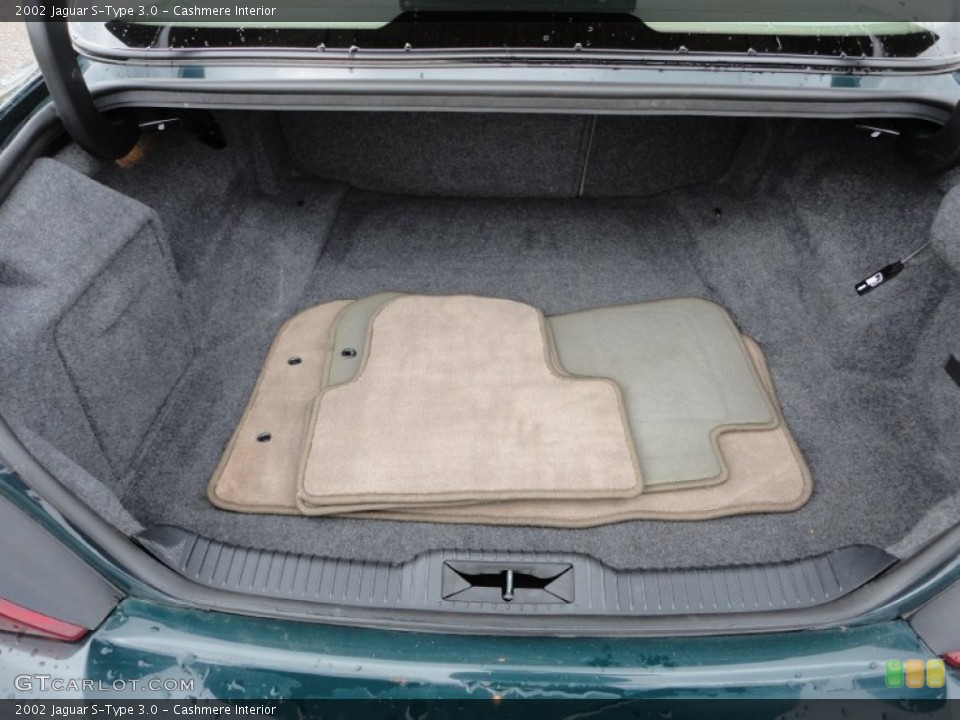 Cashmere Interior Trunk for the 2002 Jaguar S-Type 3.0 #57320791